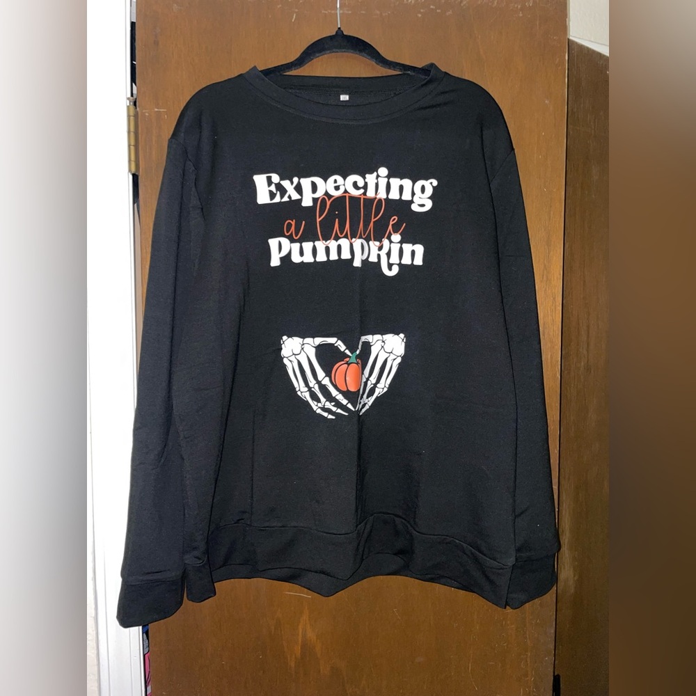 Expecting a Little Pumpkin Sweatshirt